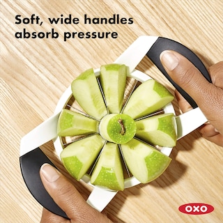 Foto 4 | Cortador, Descorazonador Y Separador De Manzanas Oxo Good Grips, Color Blanco - Venta Internacional.
