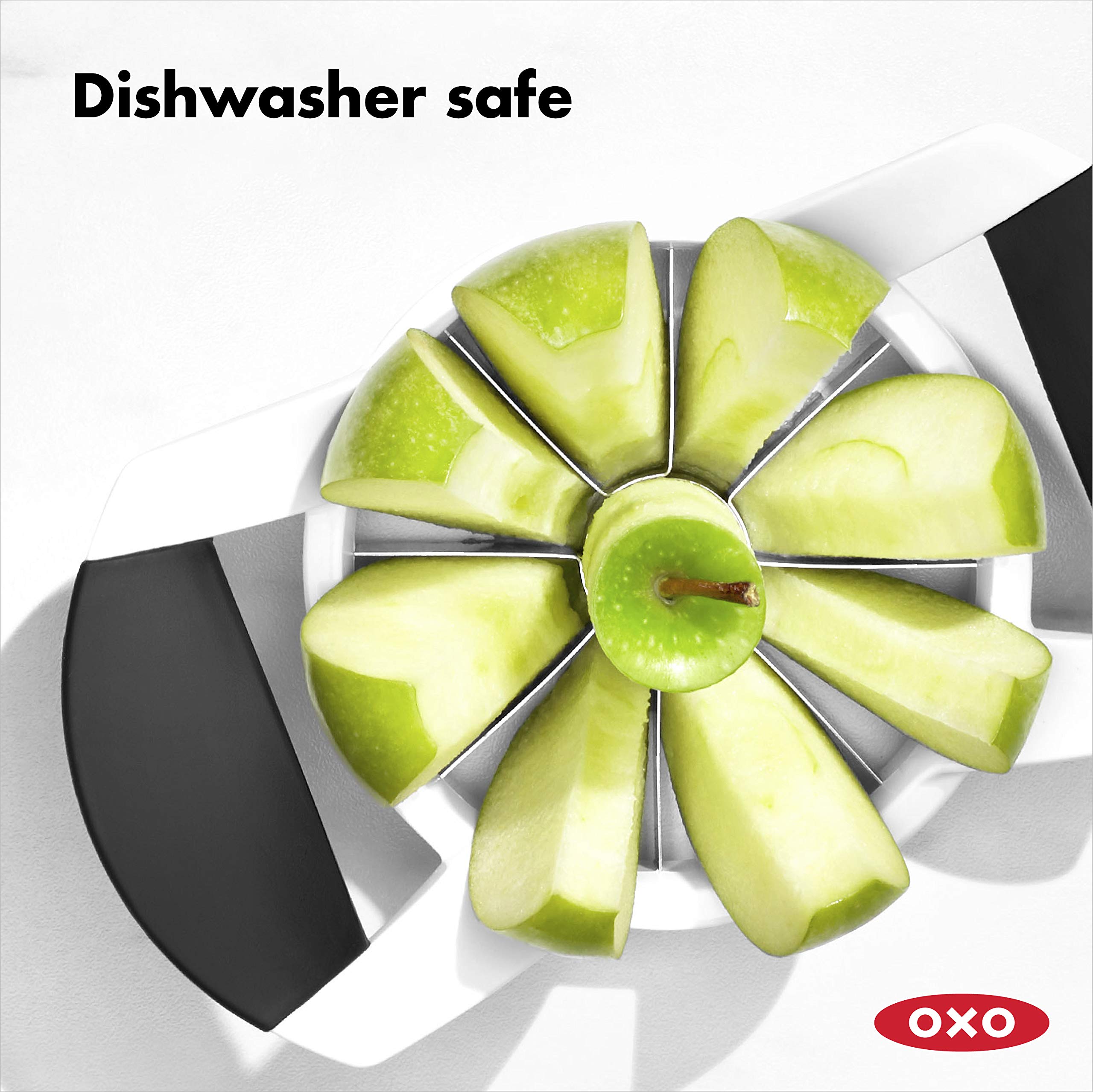 Foto 7 pulgar | Cortador, Descorazonador Y Separador De Manzanas Oxo Good Grips, Color Blanco - Venta Internacional.