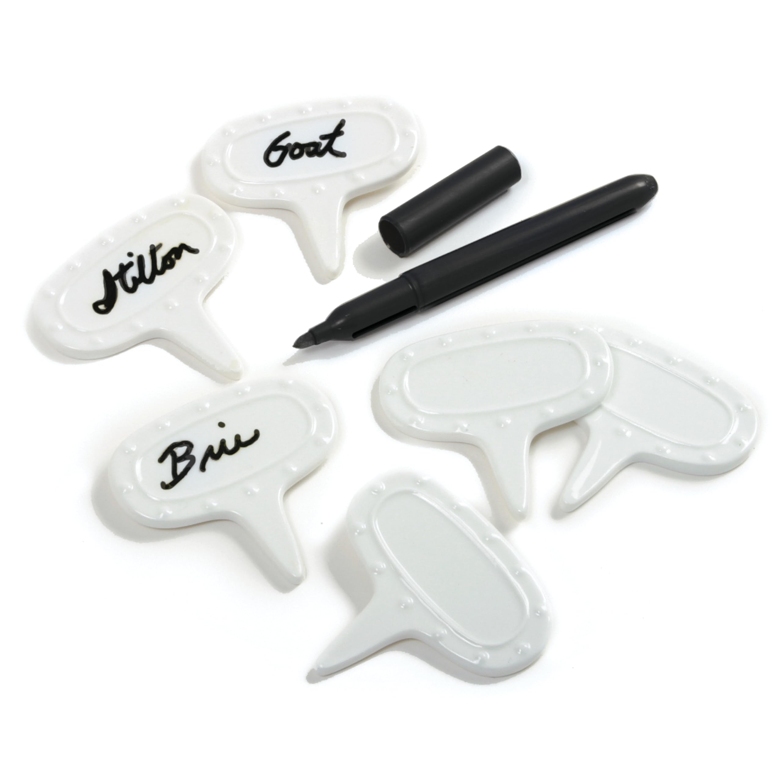 Foto 2 pulgar | Juego De Rotuladores Para Queso Norpro 347 De 7 Piezas Con Bolígrafo, Color Blanco - Venta Internacional.