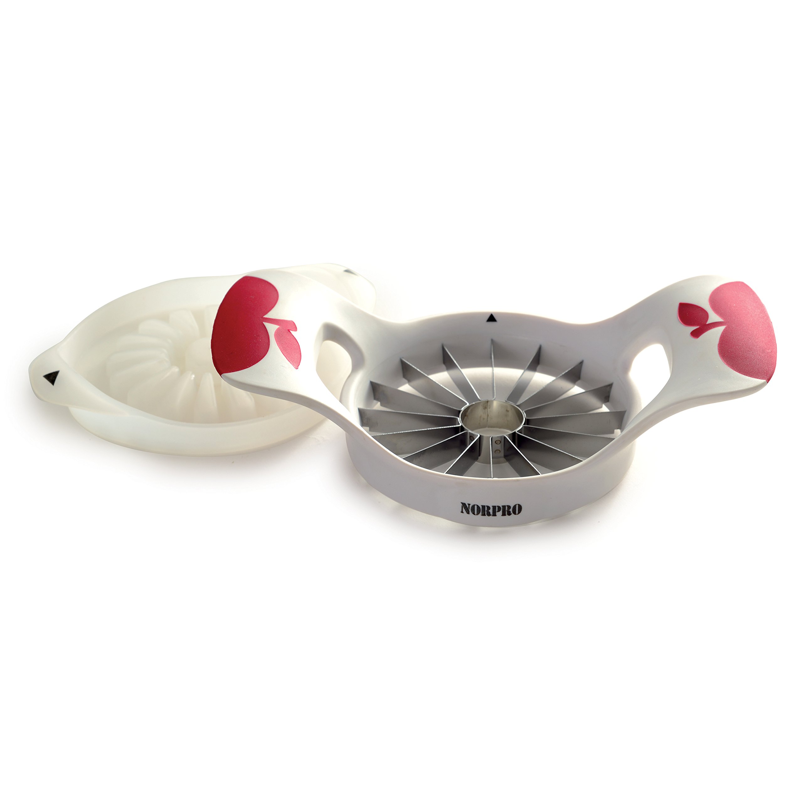 Foto 3 pulgar | Fruit Wedger Norpro Nor-5133 Grip-ez De 16 Rebanadas Con Bse, Color Blanco - Venta Internacional.
