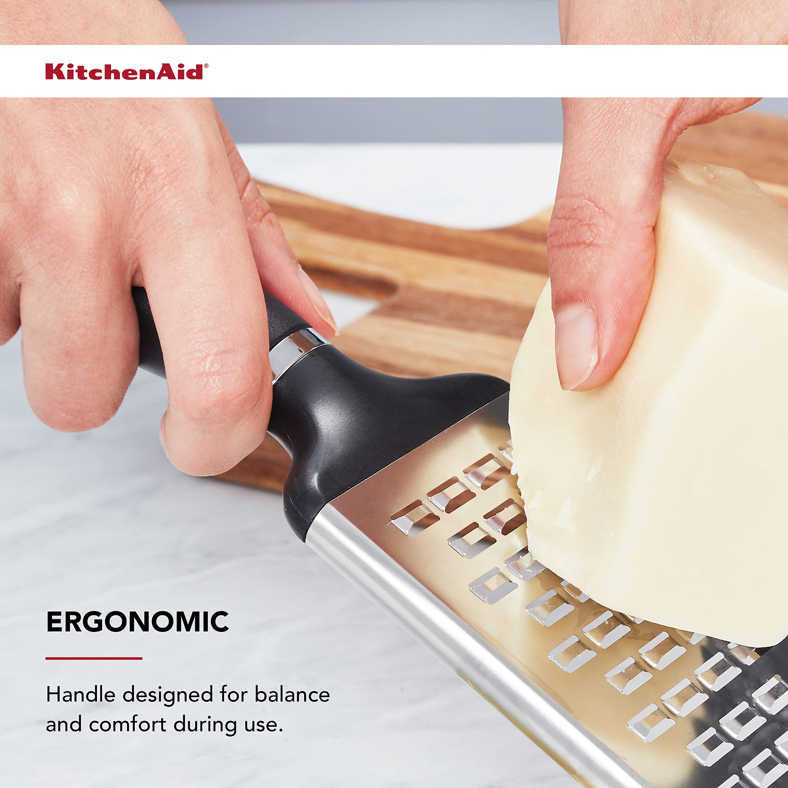 Foto 5 pulgar | Rallador Kitchenaid Classic Grabado En Negro Medio - Venta Internacional.