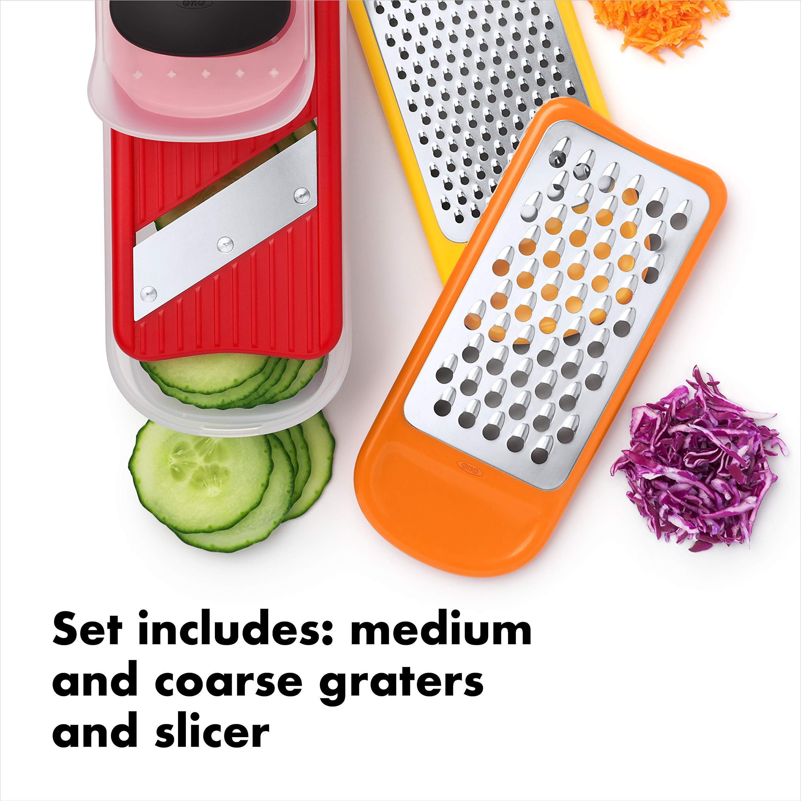 Foto 4 pulgar | Set Rate & Slice Oxo Good Grips Mini Completo - Venta Internacional.
