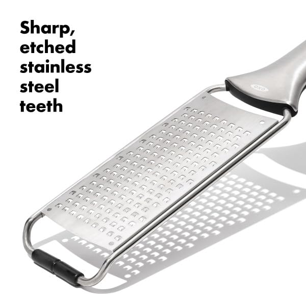 Foto 3 pulgar | Rejilla De Acero Inoxidable Grabada Afilada Grater Oxo Steel - Venta Internacional.