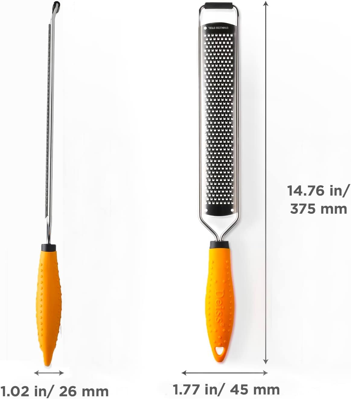 Foto 4 pulgar | Rallador De Queso Y Verduras Zester & Heavy Duty Deiss Pro - Venta Internacional.