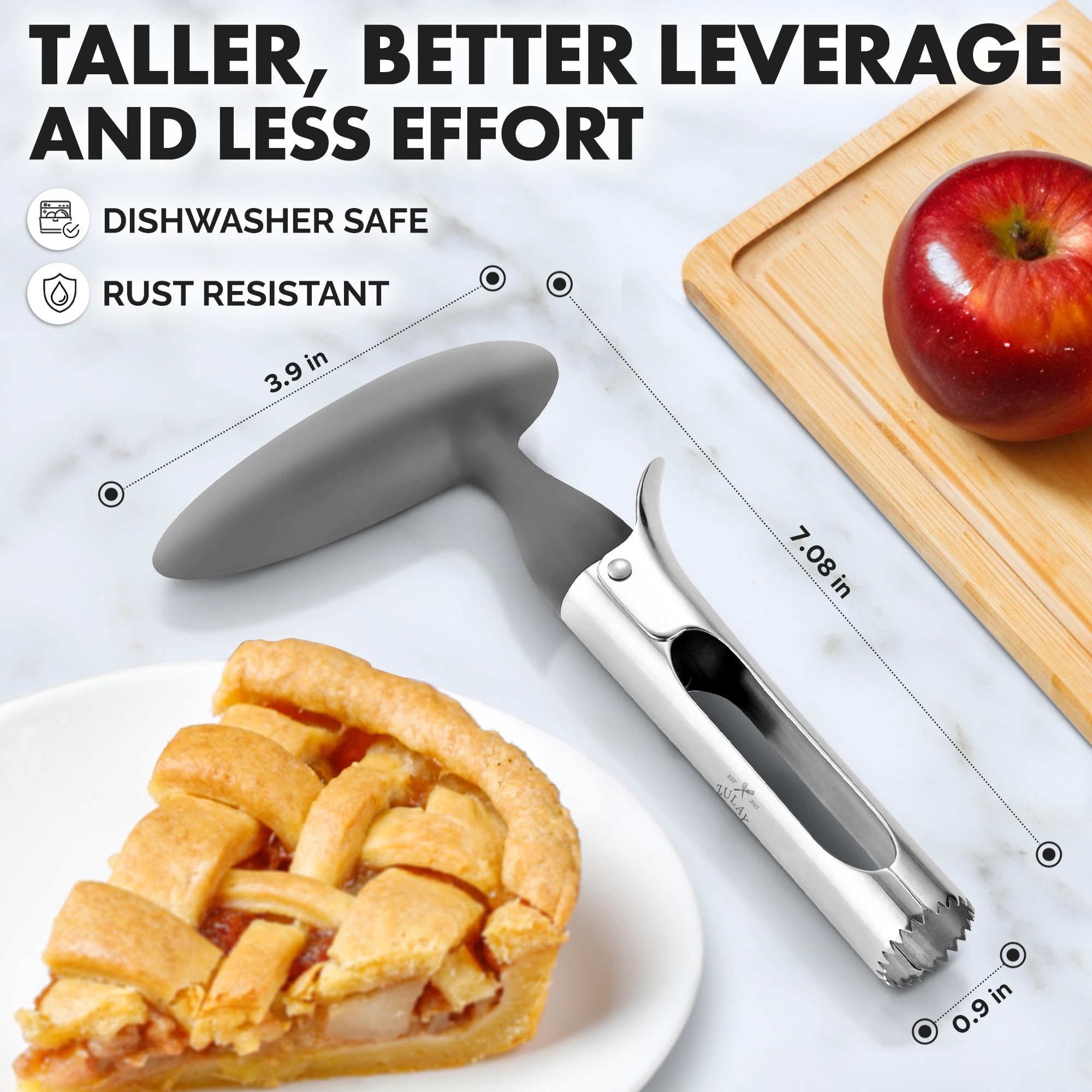 Foto 4 pulgar | Apple Corer Zulay Kitchen Premium Ultra Sharp De Acero Inoxidable - Venta Internacional.