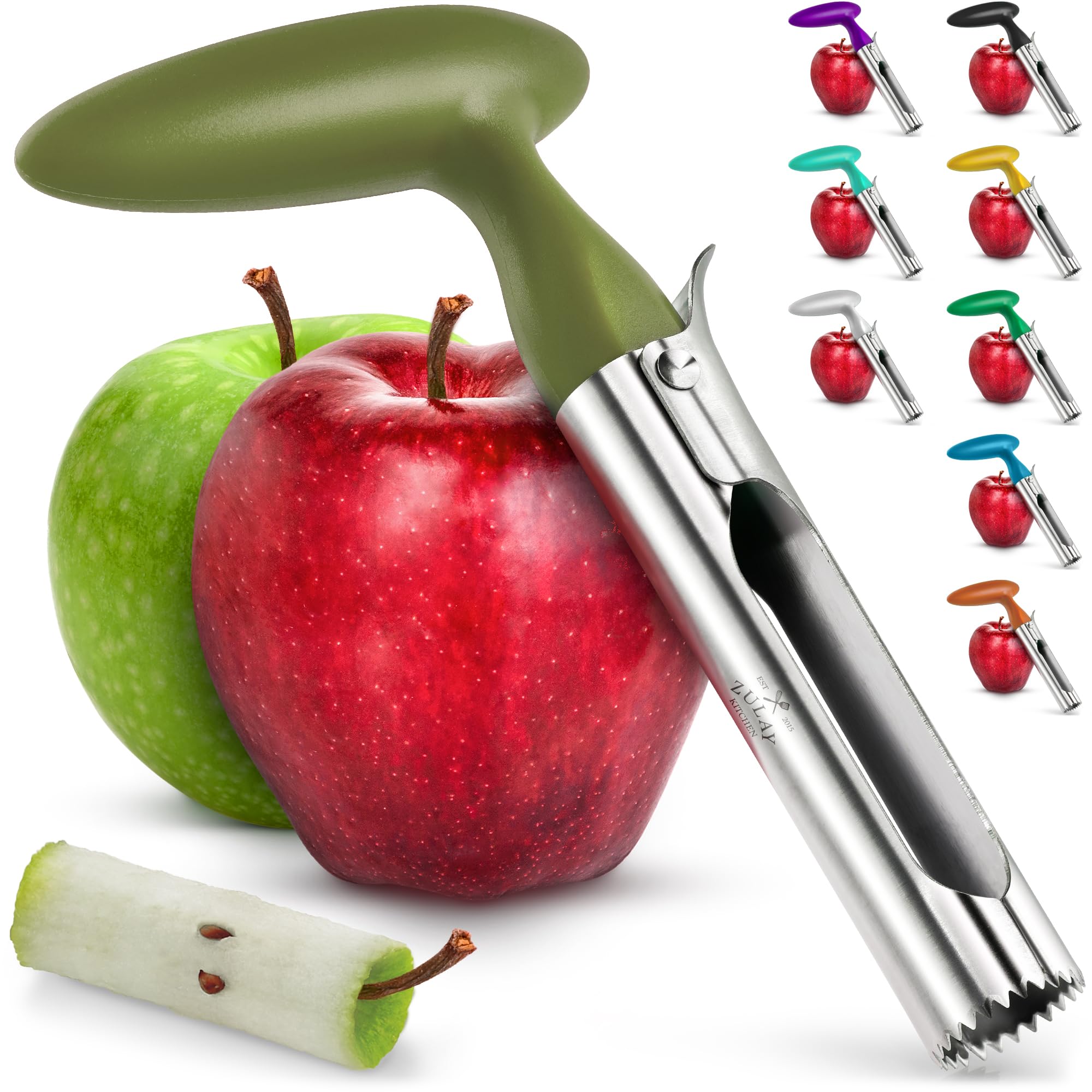 Foto 2 pulgar | Apple Corer Zulay Kitchen Premium Ultra Sharp De Acero Inoxidable - Venta Internacional.