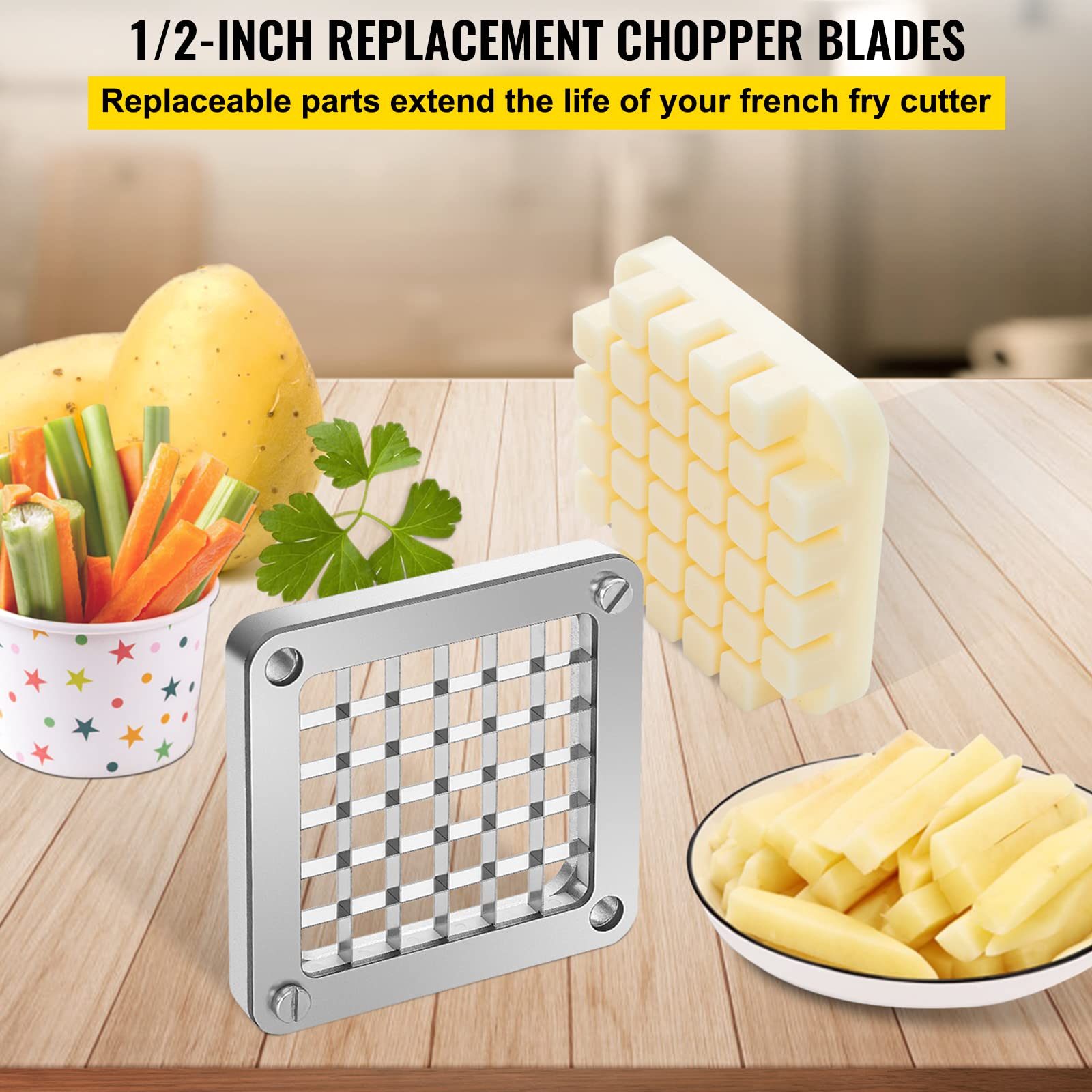 Foto 4 pulgar | Cuchilla Para Picar Vevor De Repuesto De 1/2 Pulgada Con 6 Cuchillos Adicionales - Venta Internacional.