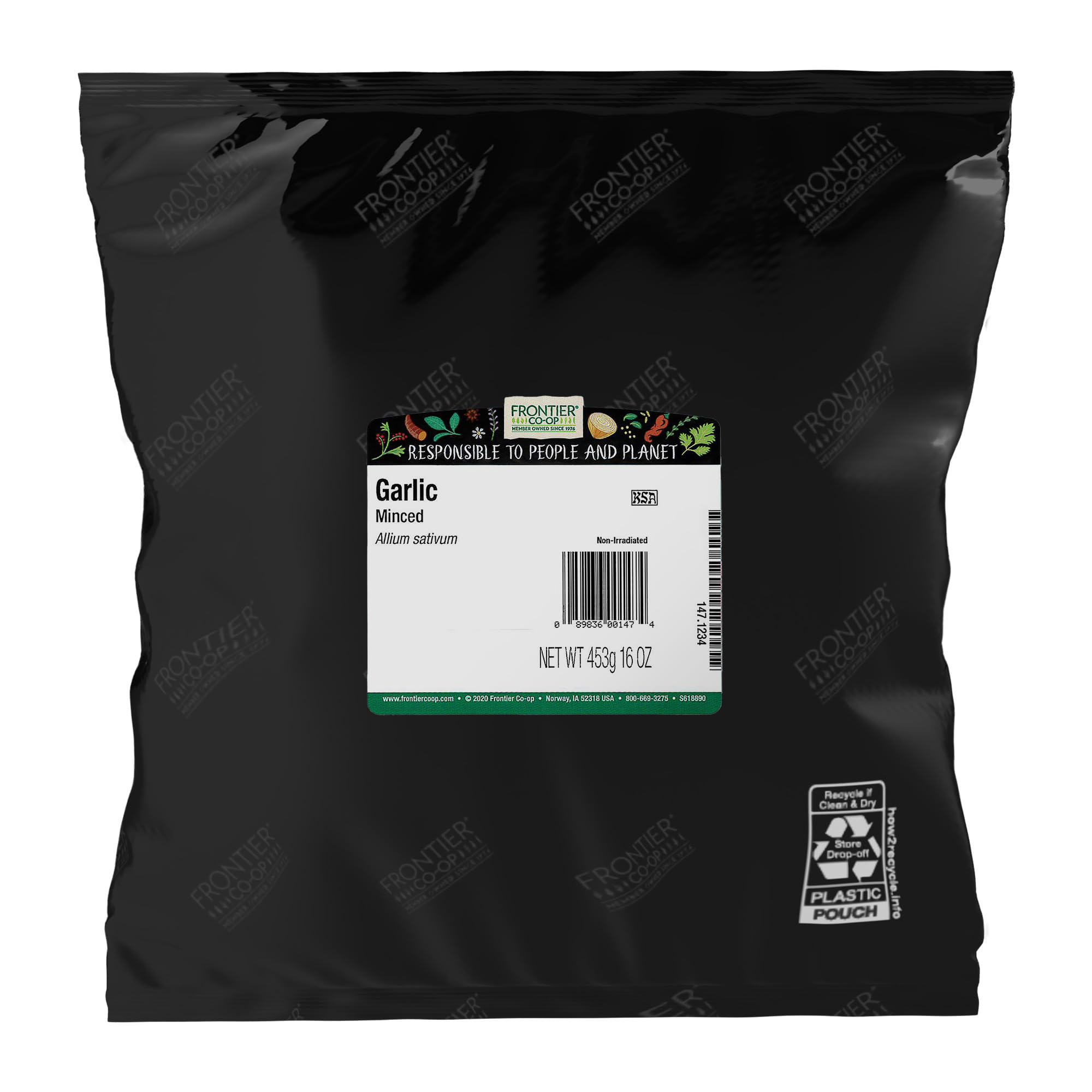 Foto 1 | Ajo Picado Frontier Natural Products 453 G - Venta Internacional.