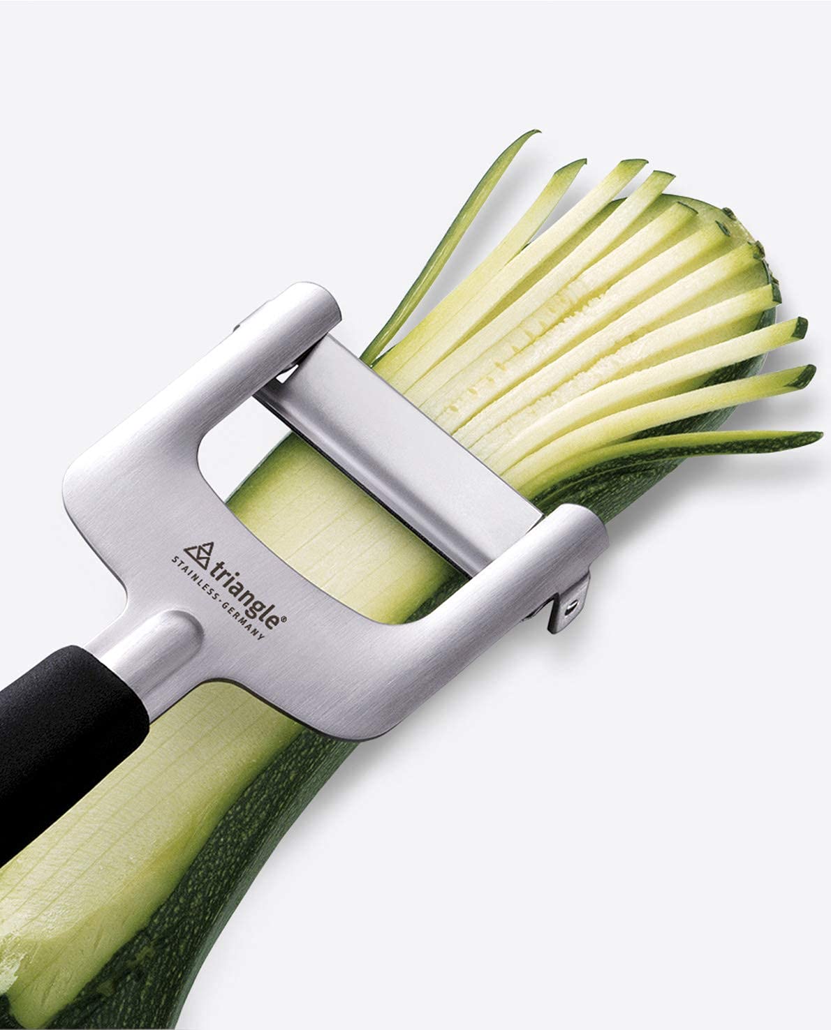 Foto 3 pulgar | Julienne Cutter Triangular  Ultrafilado  De Acero Inoxidable  Color Verde - Venta Internacional.