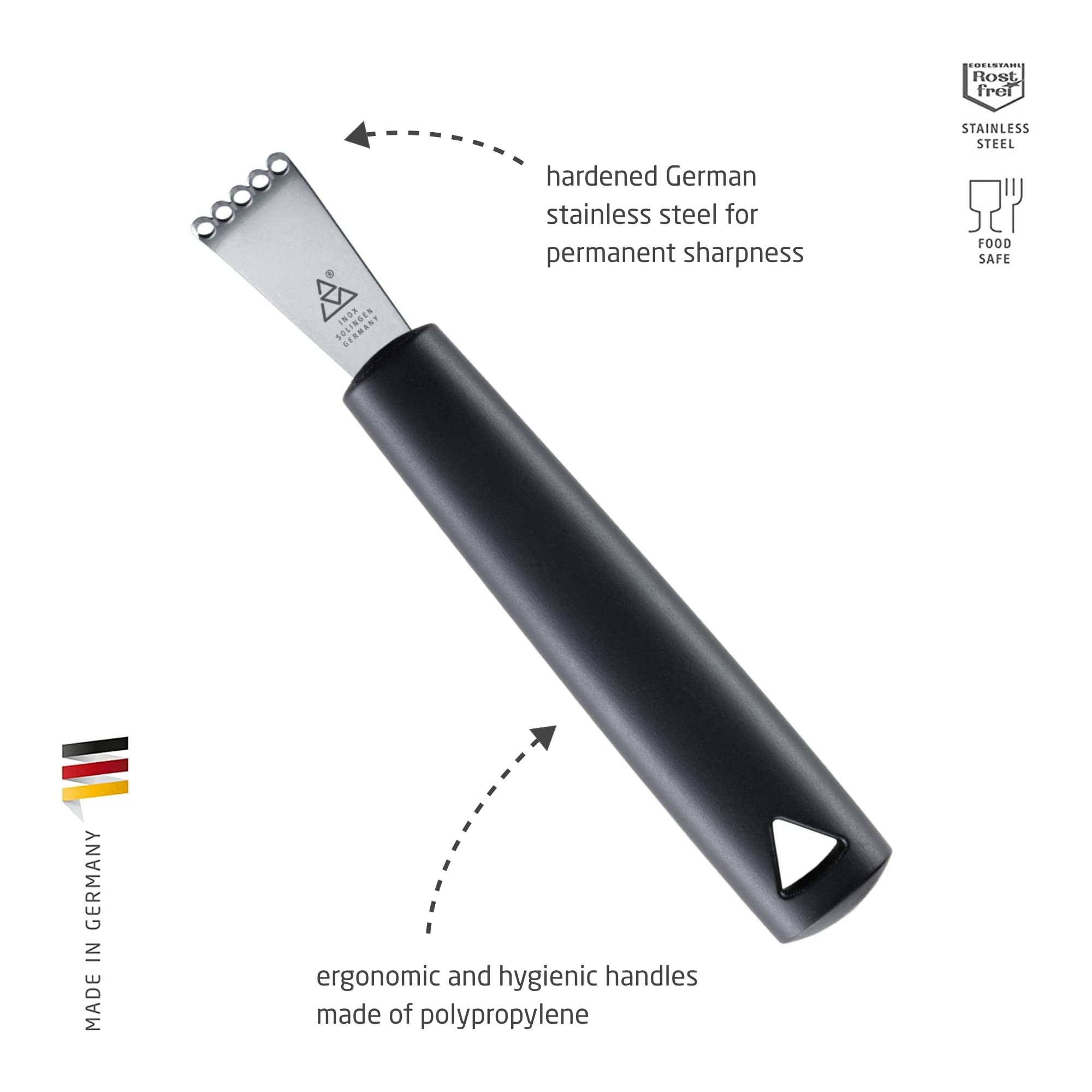 Foto 3 pulgar | Decozester Zester Triangle De Acero Inoxidable Fabricado En Alemania - Venta Internacional.