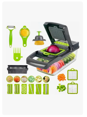 Foto 1 | Rallador Cortador Rebanador Picador Manual De Verduras Fruta