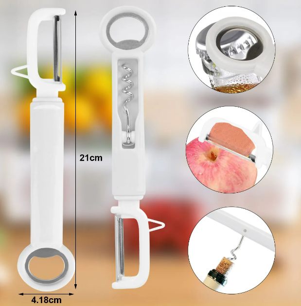 Foto 5 pulgar | Xtellar - Rebanador Cortador Rallador Manual De Frutas  Verduras Y Queso Para Chefs Modernos