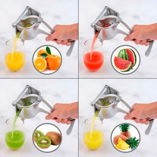 Foto 6 | Exprimidor de Frutas Kimhi Manual de Acero Inoxidable