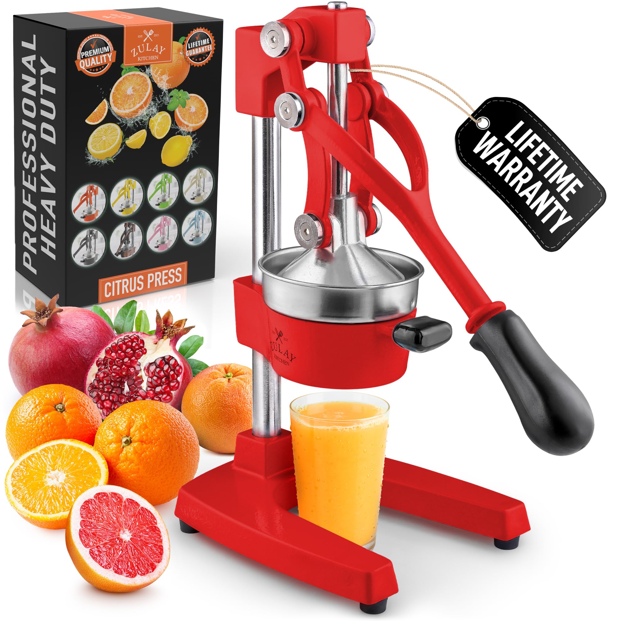 Exprimidor De Zumo De Naranja Zulay Kitchen Zulay Kitchen, Hierro Fundido - Venta Internacional.