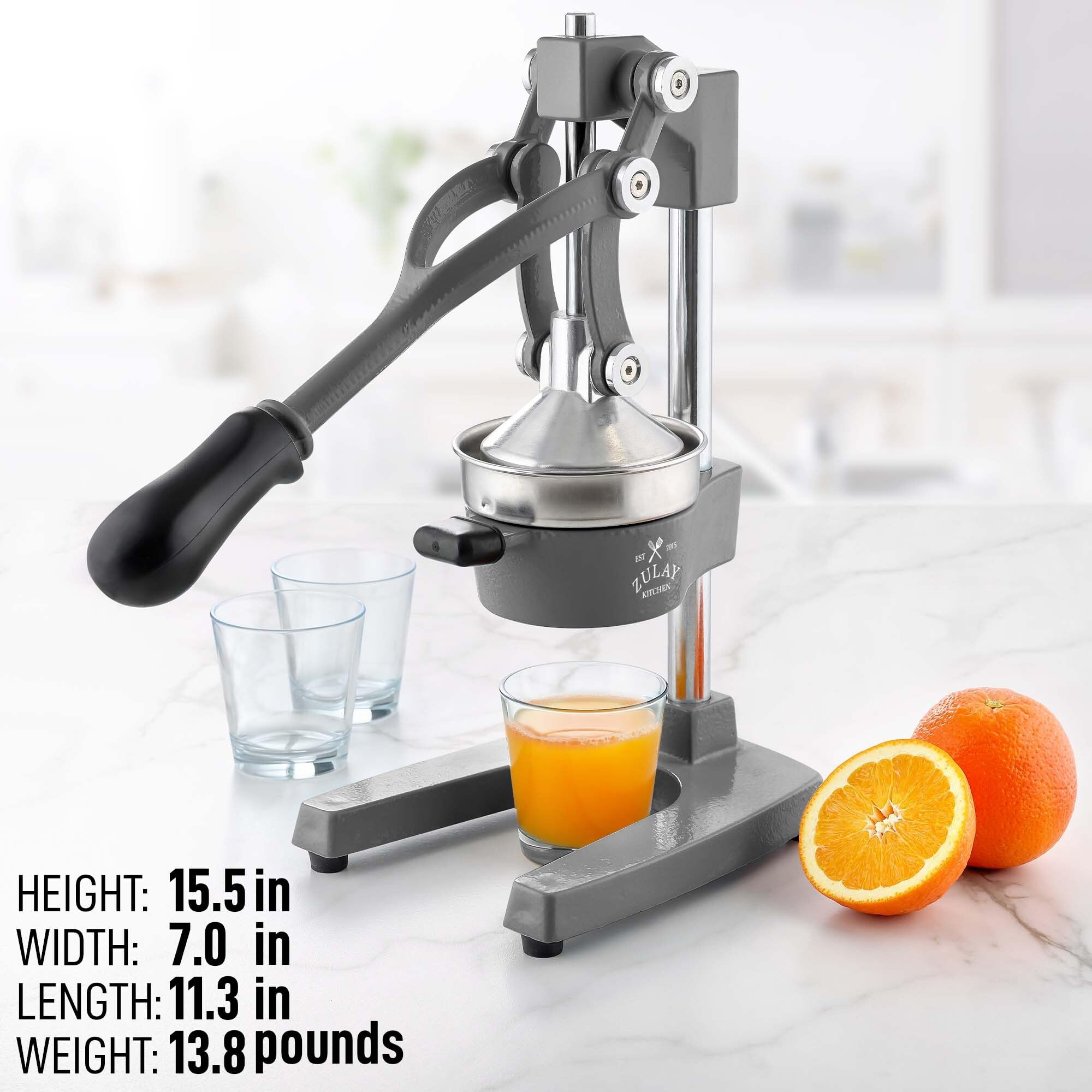 Foto 5 pulgar | Exprimidor de Zumo de Naranja Zulay Kitchen Zulay Kitchen Hierro Fundido - Venta Internacional