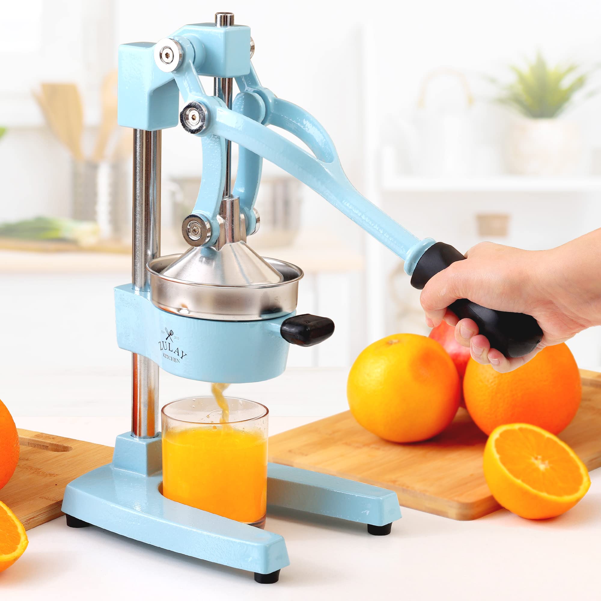 Foto 8 pulgar | Exprimidor de Zumo de Naranja Zulay Kitchen Zulay Kitchen Hierro Fundido - Venta Internacional