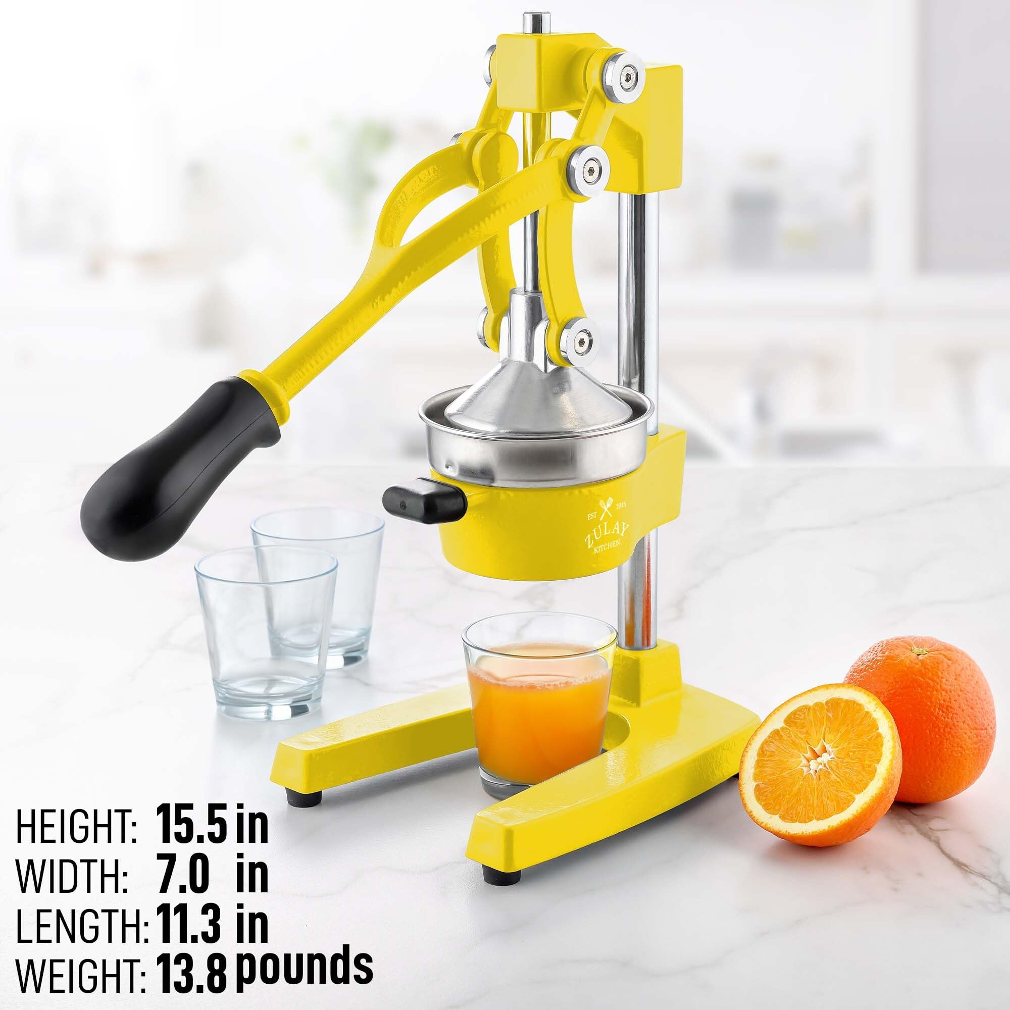 Foto 5 pulgar | Exprimidor de Zumo de Naranja Zulay Kitchen Hierro Fundido - Venta Internacional