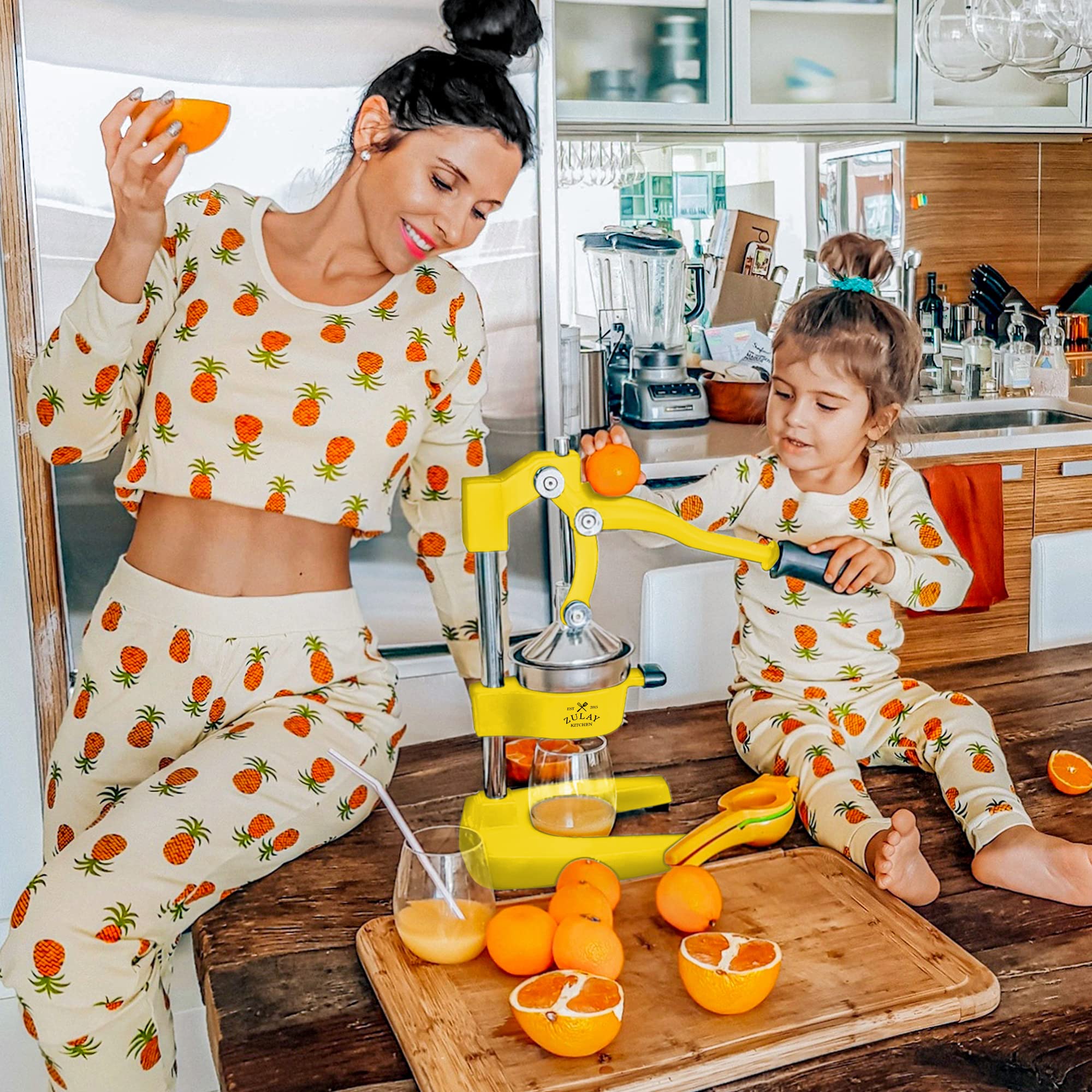 Foto 8 pulgar | Exprimidor de Zumo de Naranja Zulay Kitchen Hierro Fundido - Venta Internacional