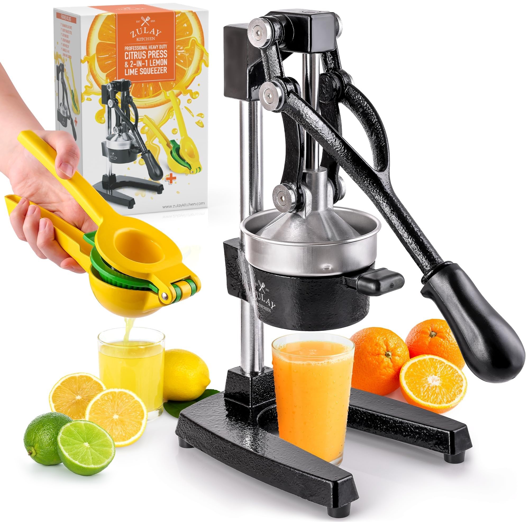 Foto 1 | Exprimidor Manual Zulay Kitchen Negro-Venta Internacional