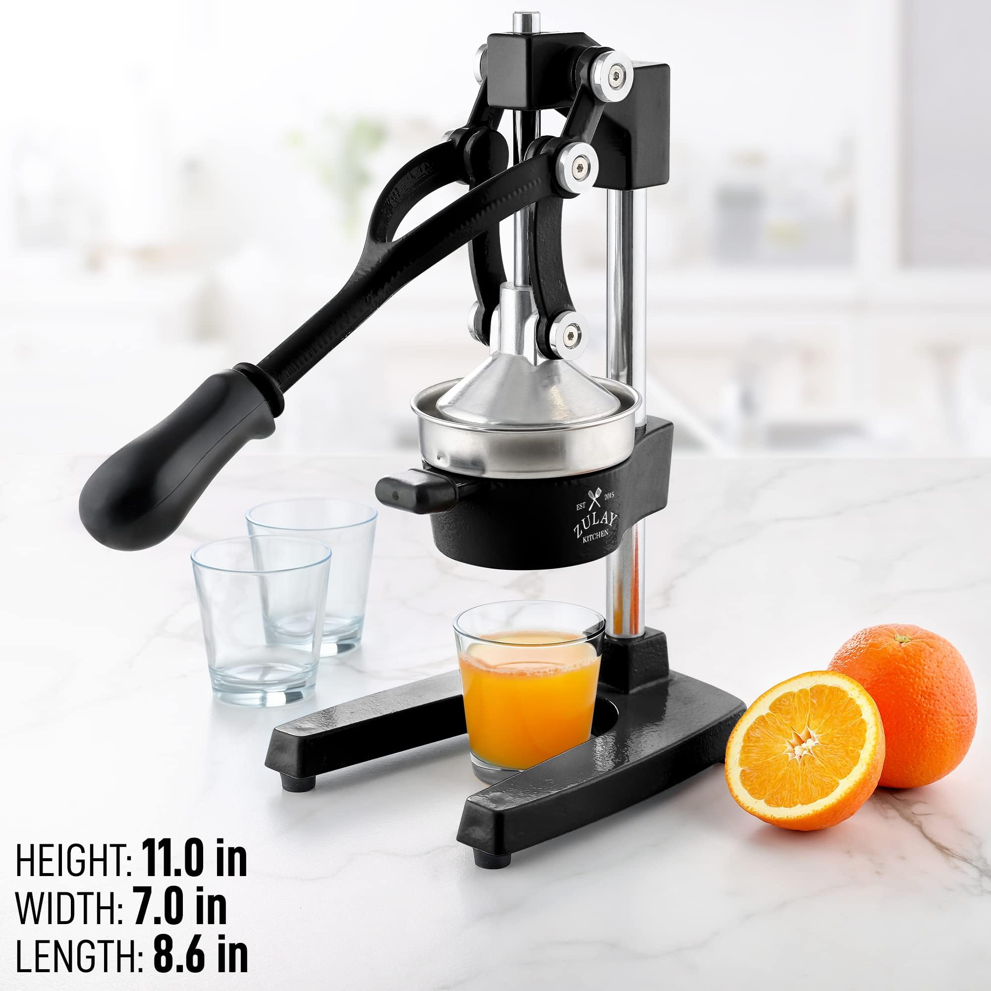 Foto 7 pulgar | Exprimidor Manual Zulay Kitchen Negro-Venta Internacional
