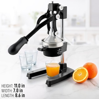 Foto 6 | Exprimidor Manual Zulay Kitchen Negro-Venta Internacional