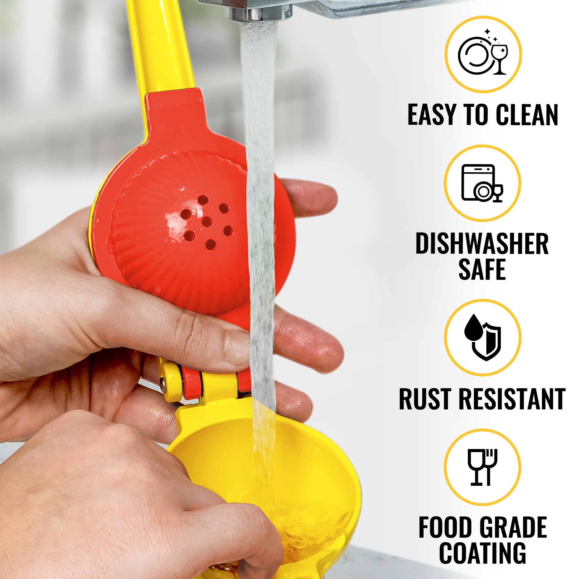 Foto 6 pulgar | Exprimidor de Limones Zulay Kitchen Metal 2 en 1 Manual - Venta Internacional