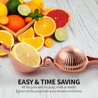 Foto 3 | Exprimidor de Limón Zulay Kitchen Oro Rosa - Venta Internacional