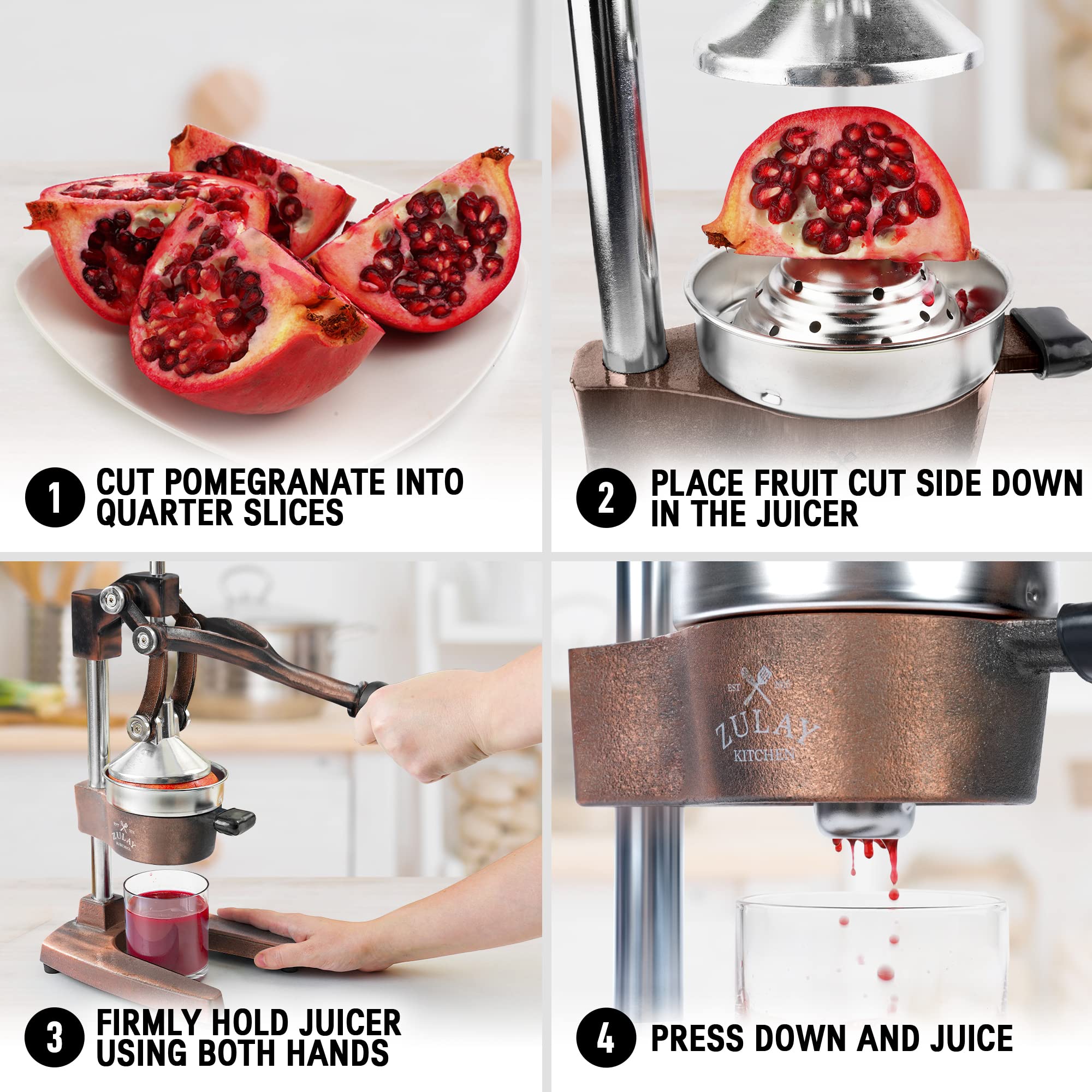 Foto 5 | Exprimidor Manual Zulay Kitchen para Jugos-Venta Internacional
