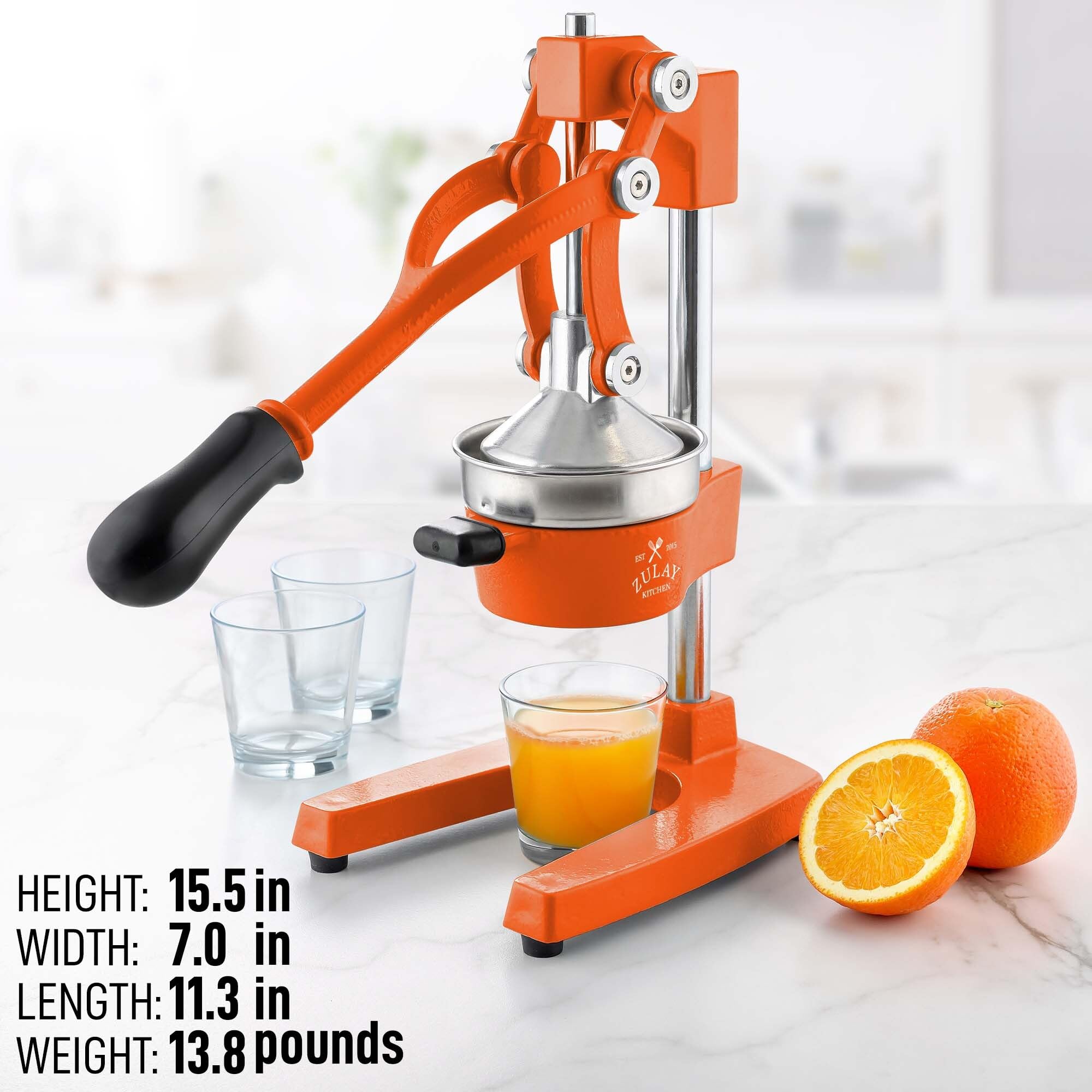 Foto 4 | Exprimidor Manual Zulay Kitchen Anaranjado-Venta Internacional