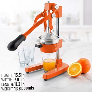 Foto 4 | Exprimidor Manual Zulay Kitchen Anaranjado-Venta Internacional