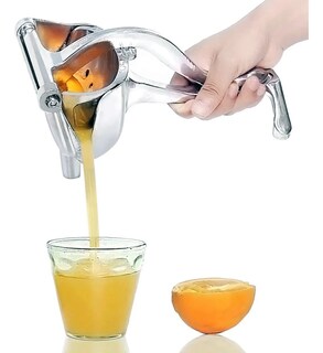 Foto 1 | Exprimidor de Frutas Kimhi Manual de Acero Inoxidable Portátil