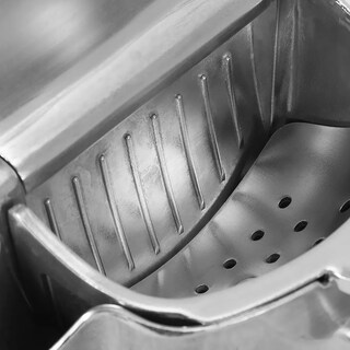 Foto 7 | Exprimidor de Frutas Kimhi Manual de Acero Inoxidable Portátil