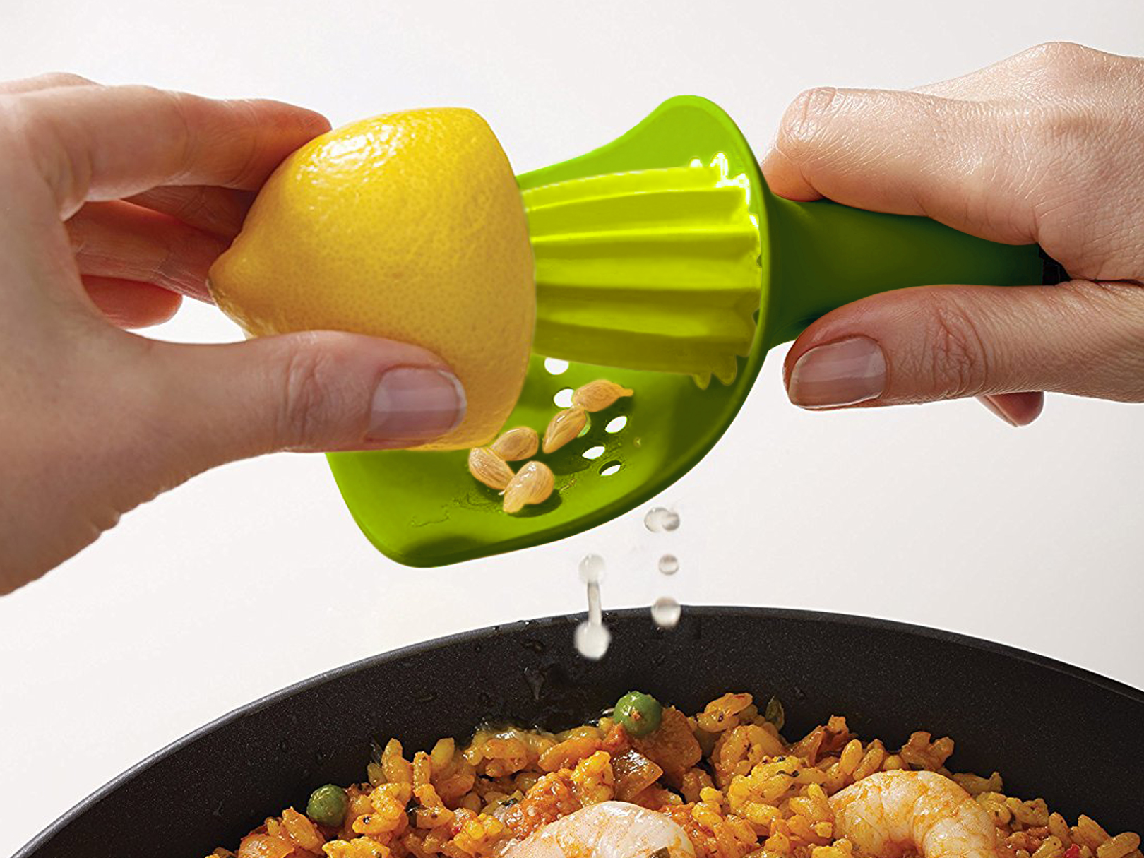 Foto 3 pulgar | Exprimidor De Cítricos  Chefmate Verde Con Recogedor De Semillas