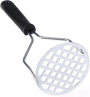 Foto 3 | Trituradora De Patatas Huoguo Mango Antideslizante De Acero Inoxidable De 25 Cm - Venta Internacional.