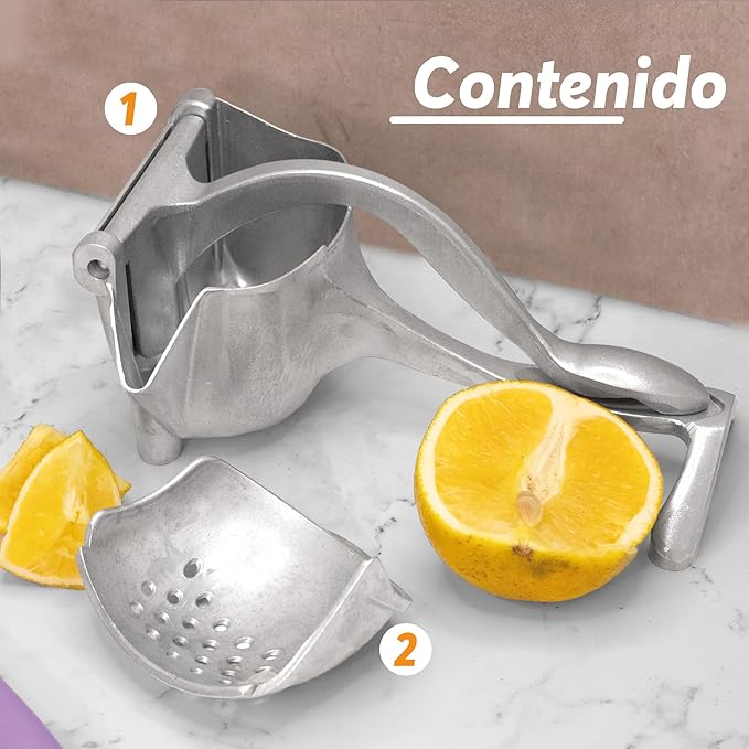 Foto 6 pulgar | Exprimidor De Naranjas Archy Resistente Prensa Manual De Frutas Exprimidor De Limones Aleación De Aluminio Multif