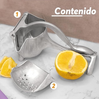 Foto 5 | Exprimidor De Naranjas Archy Resistente Prensa Manual De Frutas Exprimidor De Limones Aleación De Aluminio Multif