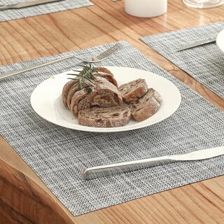 Foto 4 | Juego 6 Mantel Individual Rectangular 30x45 Cocina Aleissi 701348 Gris