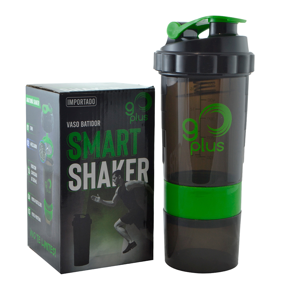 Foto 4 pulgar | Dos Smart Shaker con Verde Go Plus color Negro