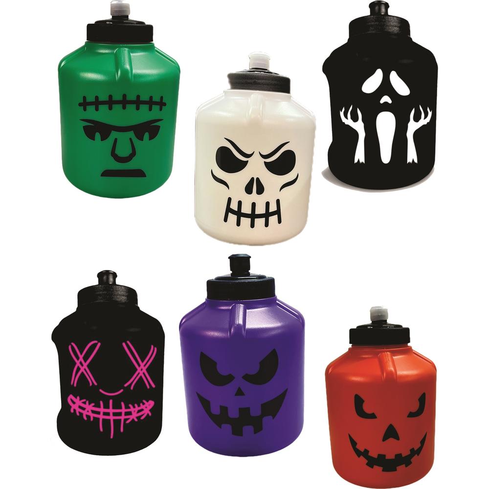 Botellas de Agua Antrolite Halloween Multicolor 6 Piezas