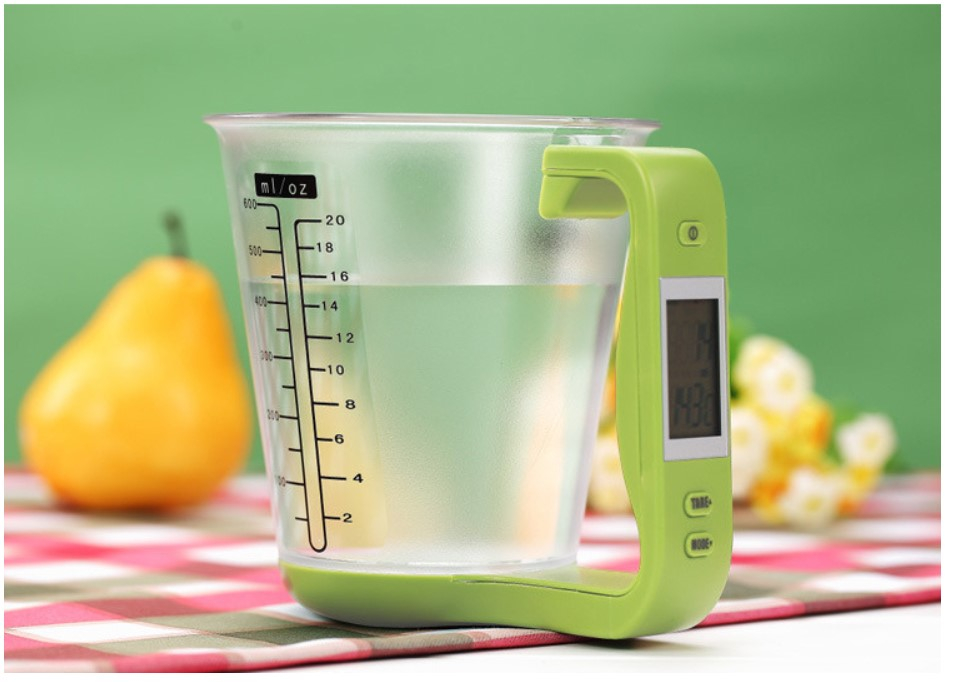 Foto 4 pulgar | Venta Internacional- Taza Medidora de Cocina Httn con Pantalla LCD Electrónica Digital