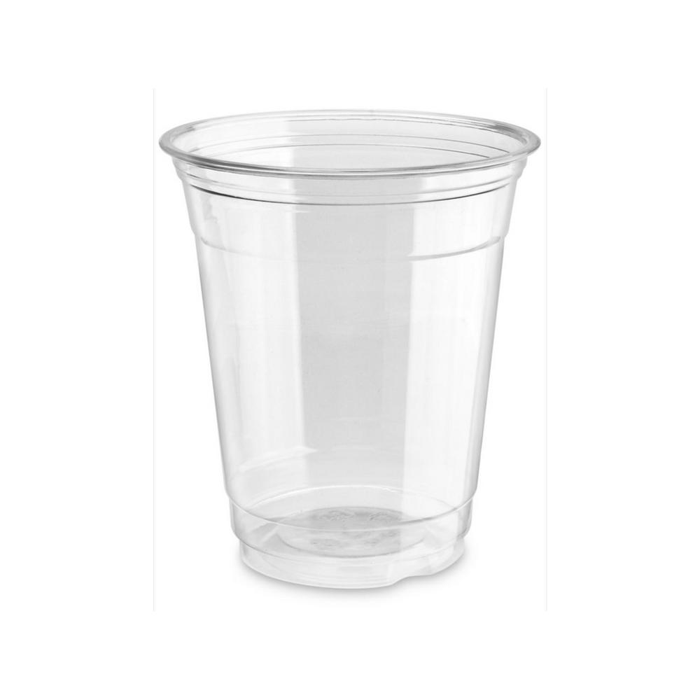 Foto 2 pulgar | Vasos Transparentes 12 Oz Desechable Biodegradable 500 Pz