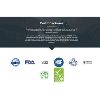 Foto 5 | Vaso Térmico de 16 Oz de Papel Kanogo Green 1 000 Piezas