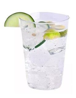 Foto 2 | Vasos Copas De Plástico Resistente Para Bodas 100 Pzs, Transparente