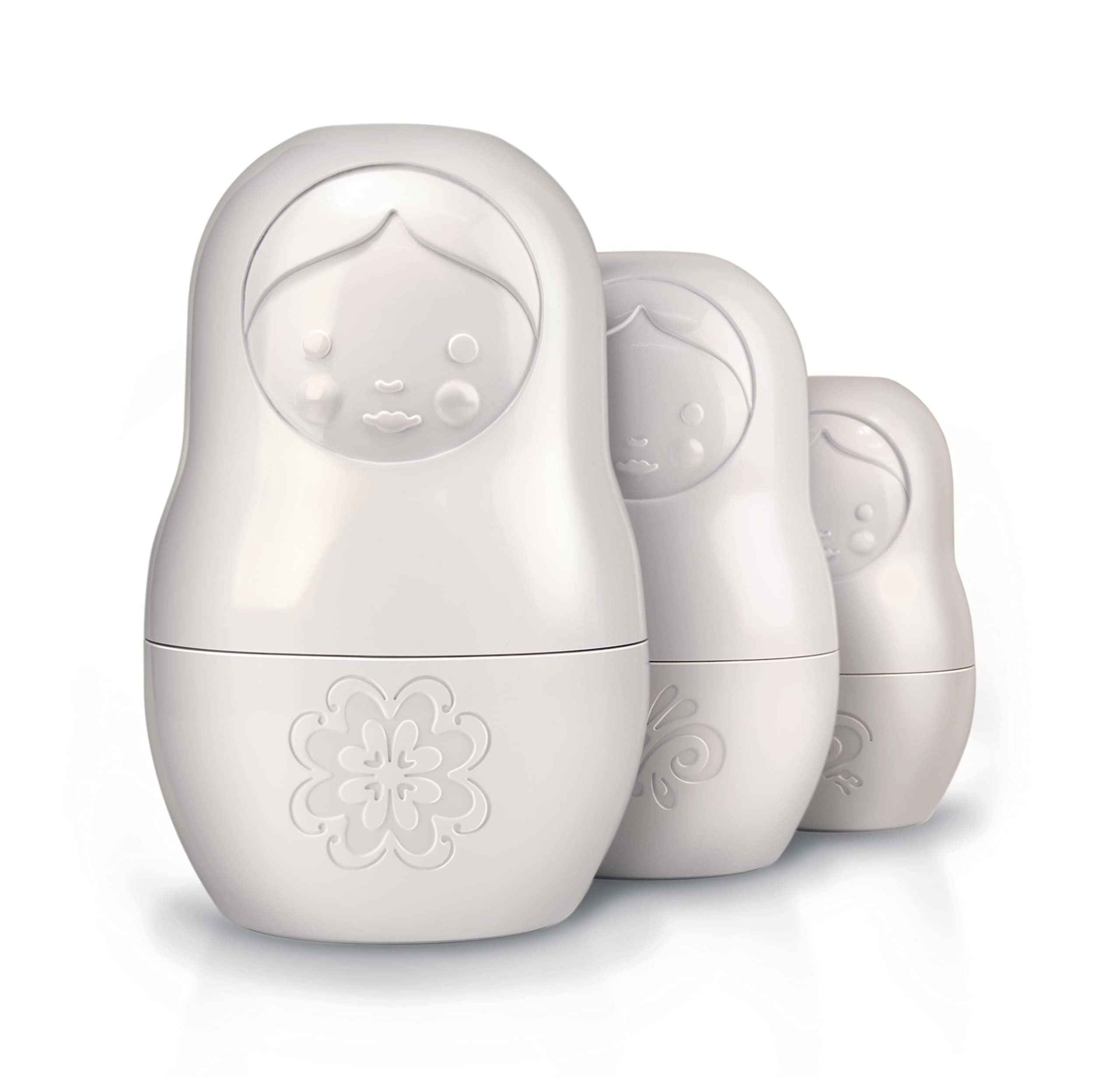 Juego de 6 Tazas Medidoras Genuine Fred Matryoshka color Blanco - Venta Internacional