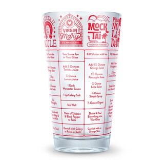 Foto 1 | Vaso Medidor de Cócteles sin Alcohol Fred con Recetas - 480 ml - Venta Internacional