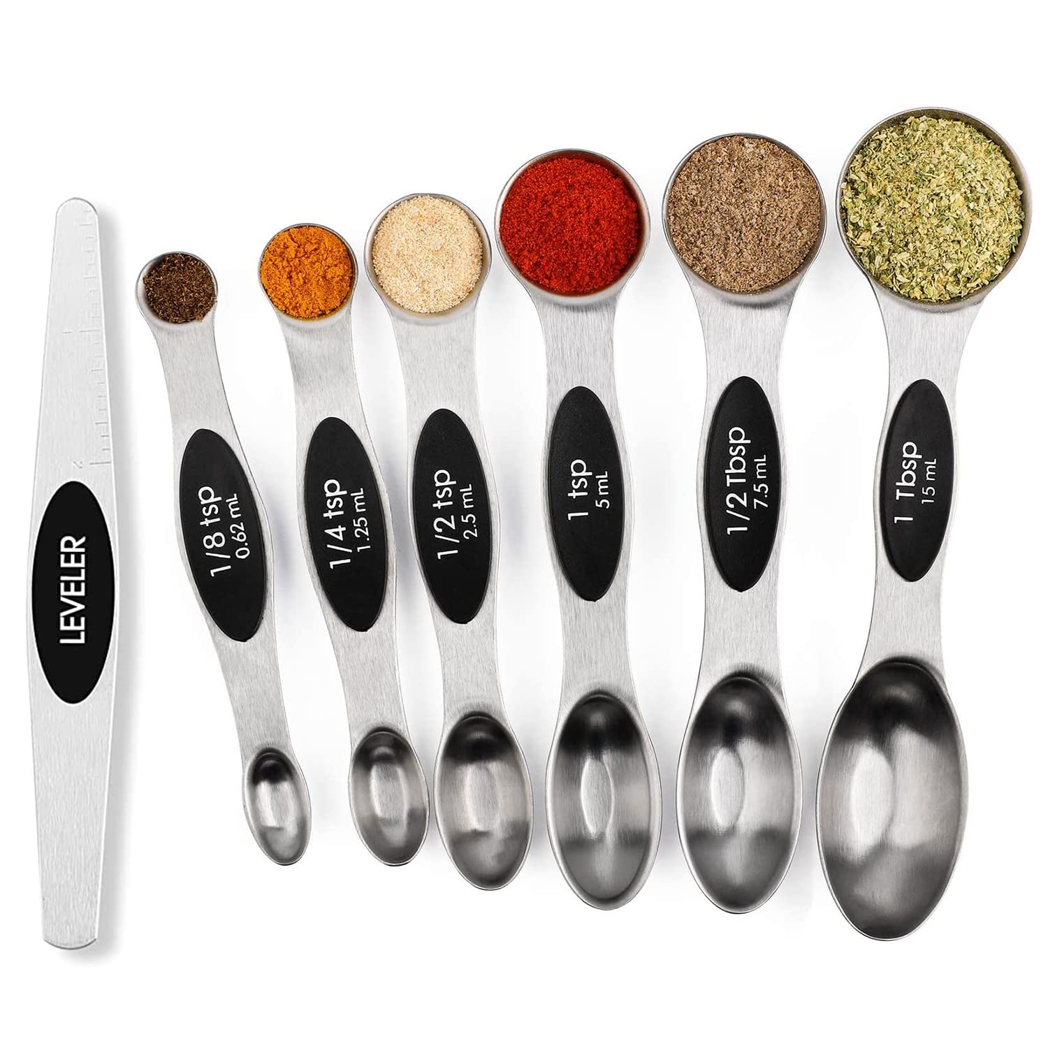 Foto 2 pulgar | Juego de Cucharas Medidoras Bidful Magnéticas 7 Piezas - Venta Internacional