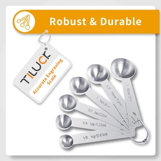 Foto 4 | Juego de Tazas y Cucharas Medidoras Tiluck 10 Piezas - Venta Internacional