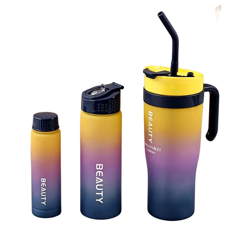 Juego De Botellas Motivadoras Con Tarro