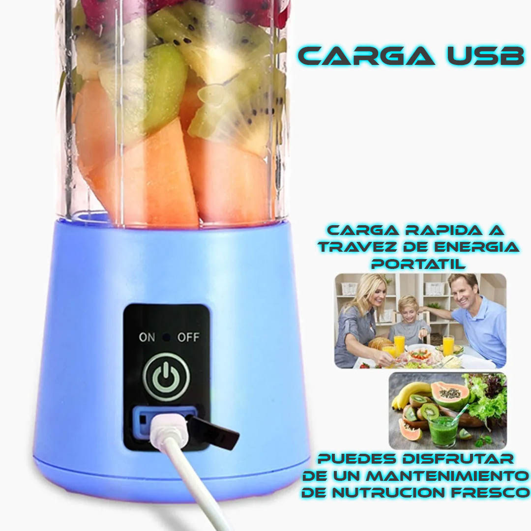 Foto 5 pulgar | Vaso Licuadora para Alimentos de 1 Litro con Cuchillas Potentes y Tapa Hermética