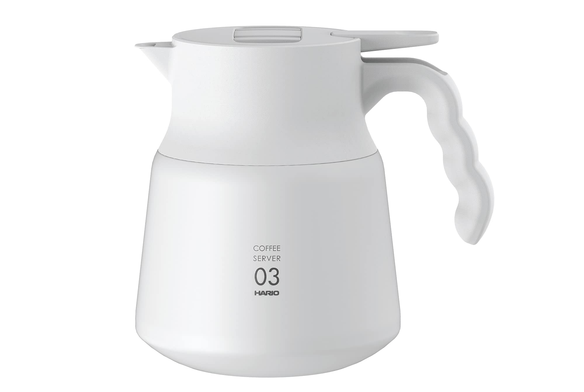 Foto 2 pulgar | Servidor Metálico Aislante Hario V60 Plus 800 Ml Blanco - Venta Internacional.